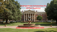 Undergraduate Scholarships for African Students