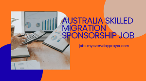 Australia Skilled Migration Sponsorship Job